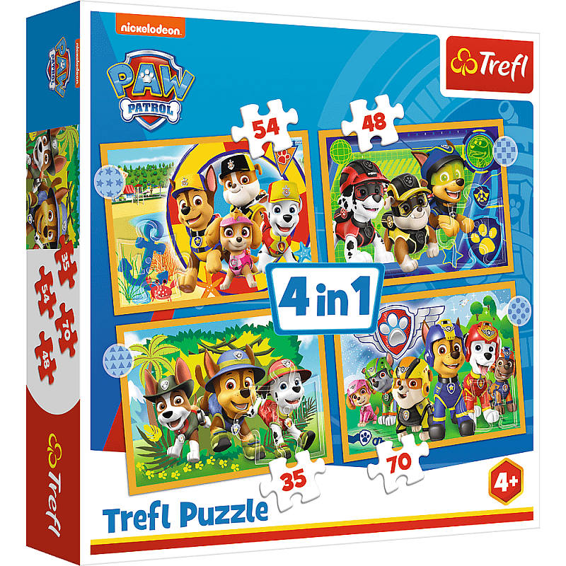 Trefl Holiday Paw Patrol Puzzlespiel 35 Stück(e) Cartoons