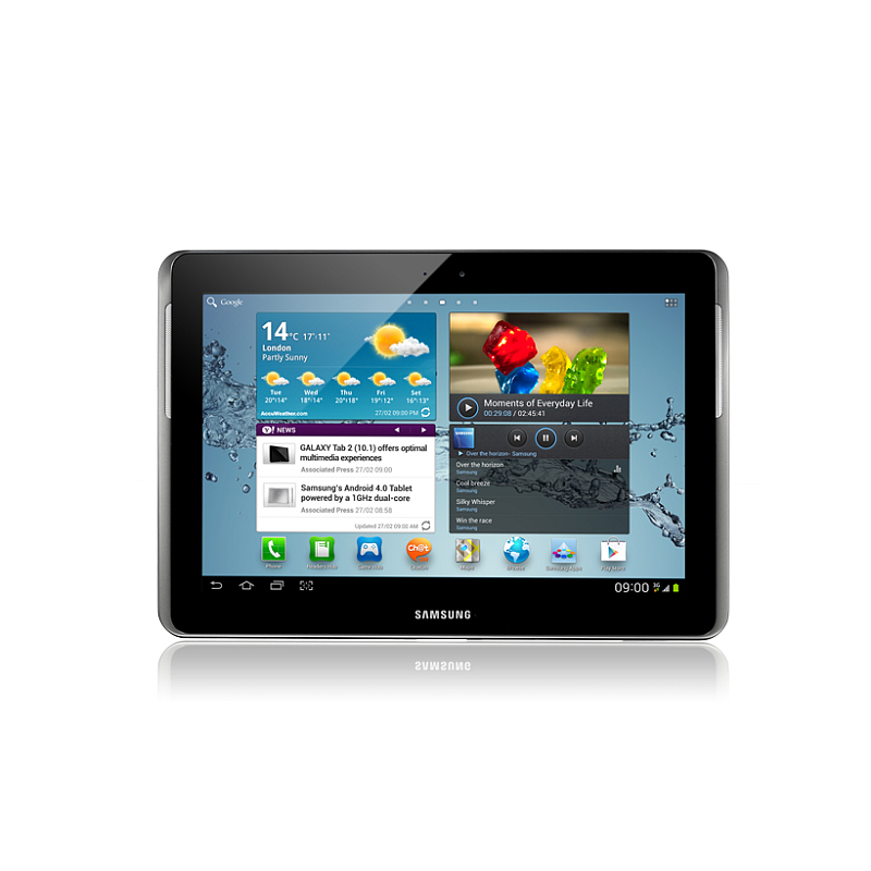 Samsung Galaxy Tab 2 10.1 Texas Instruments 32 GB 25,6 cm (10.1") 1 GB Wi-Fi 4 (802.11n) Android Grau