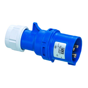 REV 0512525555 Elektrischer Netzstecker Blau 3P