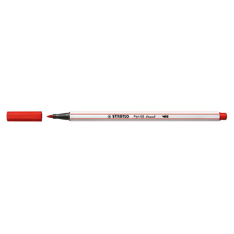 STABILO Pen 68 brush Filzstift Medium Rot 1 Stück(e)