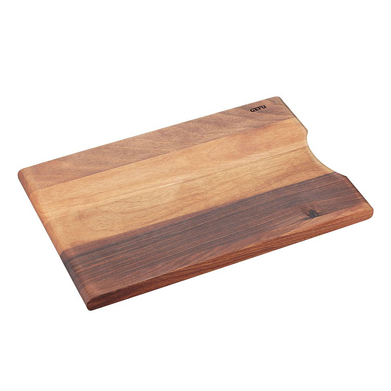 GEFU ENNO Küchen-Schneidebrett Rechteckig Holz Walnuss, Holz