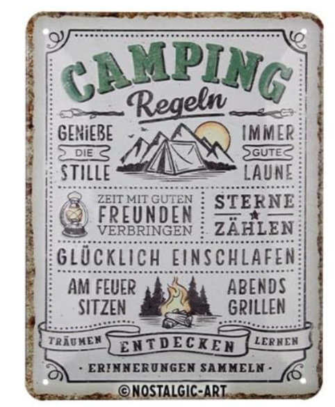 Nostalgic Art 45104973 Dekoratives Schild & Tafel für drinnen Metall Mehrfarbig