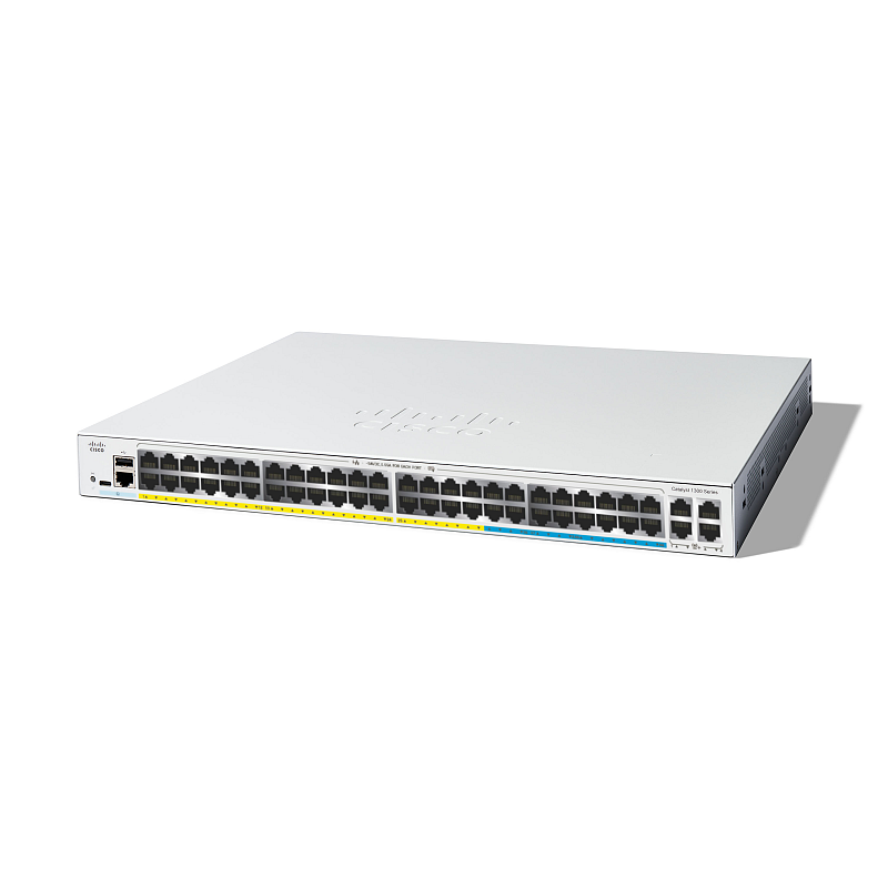 Cisco Catalyst C1300-48MGP-4X Netzwerk-Switch Managed L2/L3 Gigabit Ethernet (10/100/1000) Power over Ethernet (PoE) Grau