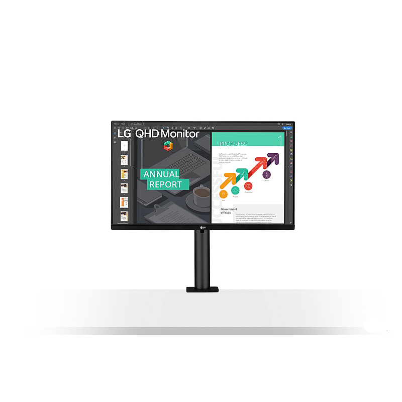 LG 27QN880P-B Computerbildschirm 68,6 cm (27") 2560 x 1440 Pixel Quad HD Schwarz