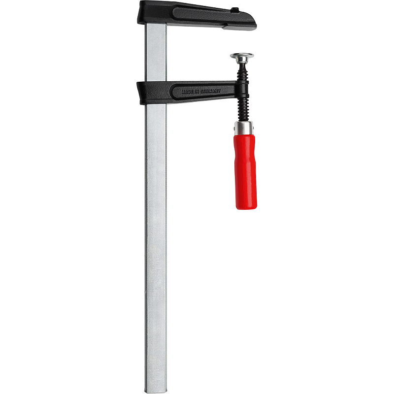 BESSEY TGKR80 Schraubzwinge F-Klammer 80 cm Aluminium, Schwarz, Rot