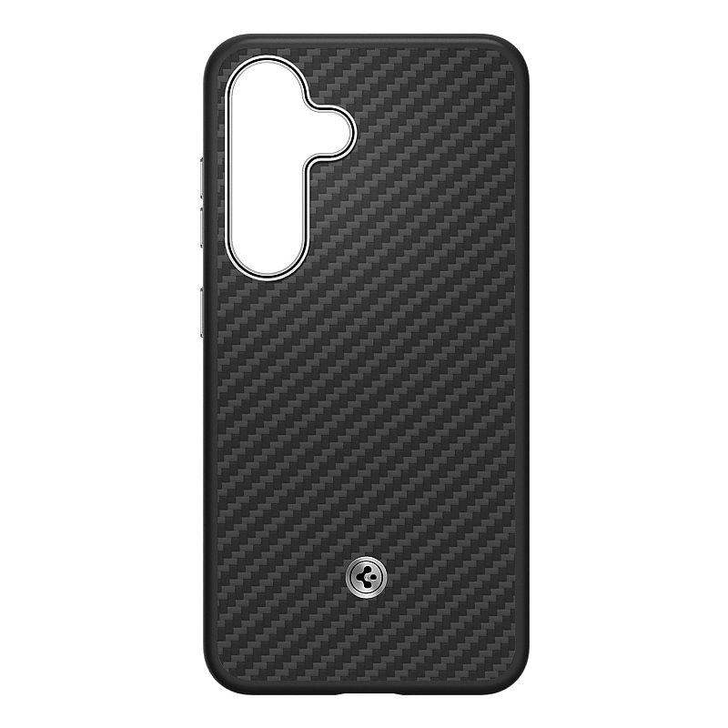 Spigen Enzo Aramid Handy-Schutzhülle 17 cm (6.7") Cover Schwarz, Silber