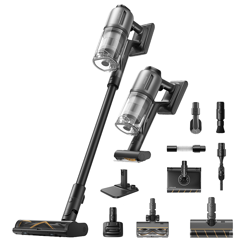 Dreame Z30 AquaCycle 2-in-1-Stabstaubsauger Akku Trocken&Nass HEPA Beutellos 0,6 l 855 W Schwarz 3,2 Ah