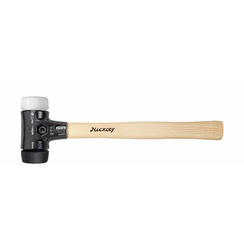 Wiha 26660 Hammer Rückschlagfreier Hammer Schwarz, Weiß, Holz