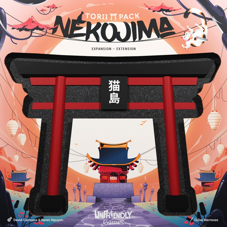 Blackrock Games NEKOJIMA TORII PACK 15 min Brettspiel-Erweiterung Glücksspiel