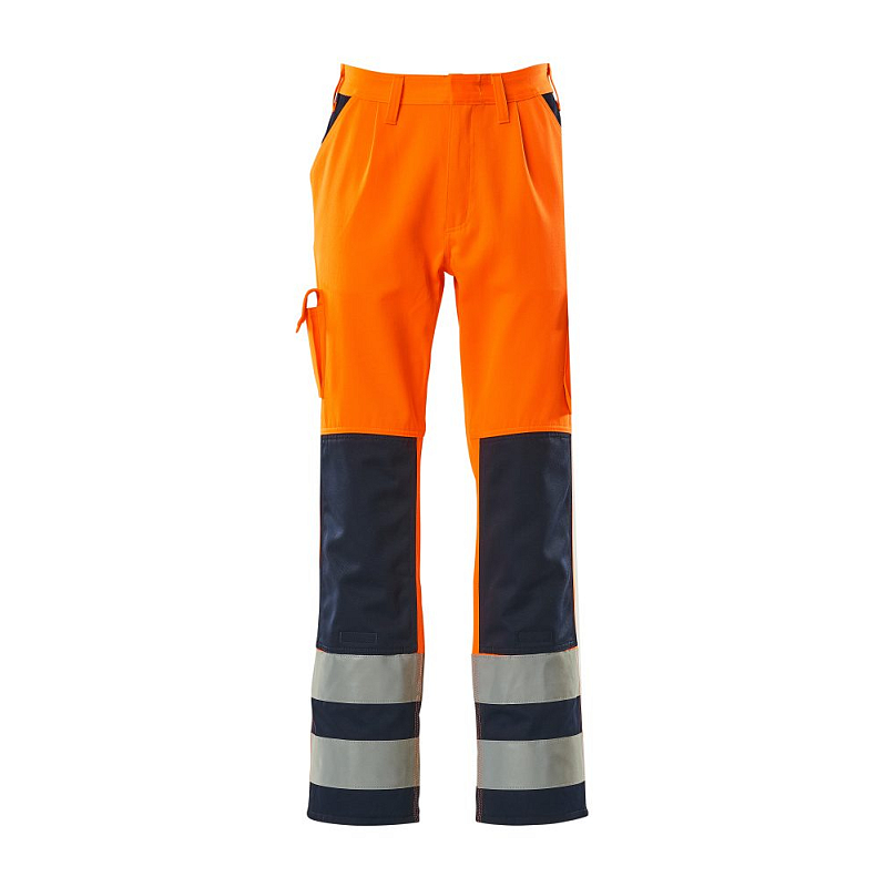 MASCOT 07179-860-141-90C52 Hosen Navy, Orange