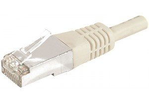 Connect 859503 Netzwerkkabel Grau 1 m Cat6a F/UTP (FTP)