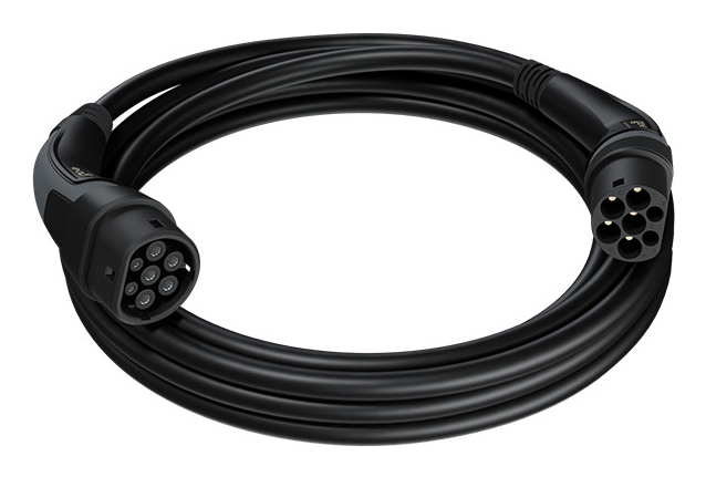 go-e CH-10-07-8 Ladekabel für Elektrofahrzeuge Schwarz Typ 2 3 7,5 m