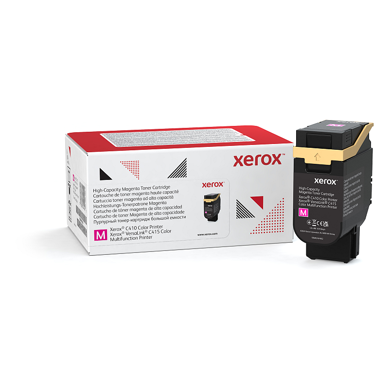 Xerox ® C410 Farbdrucker​/​VersaLink® C415 Farb-Multifunktionsdrucker Hohe Kapazität-Tonermodul Magenta (7000 Seiten) - 006R04687