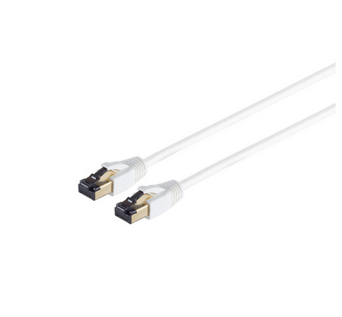 S/CONN maximum connectivity 08-41006 Netzwerkkabel Weiß 0,25 m Cat8.1 F/FTP (FFTP)
