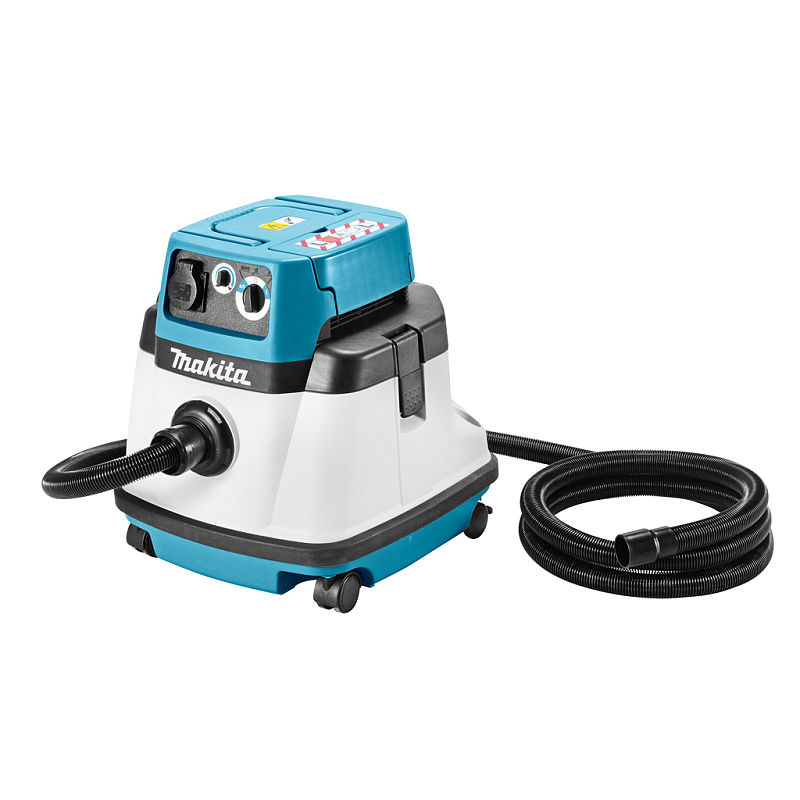 Makita VC2510LX1 Industriestaubsauger Schwarz, Blau, Weiß