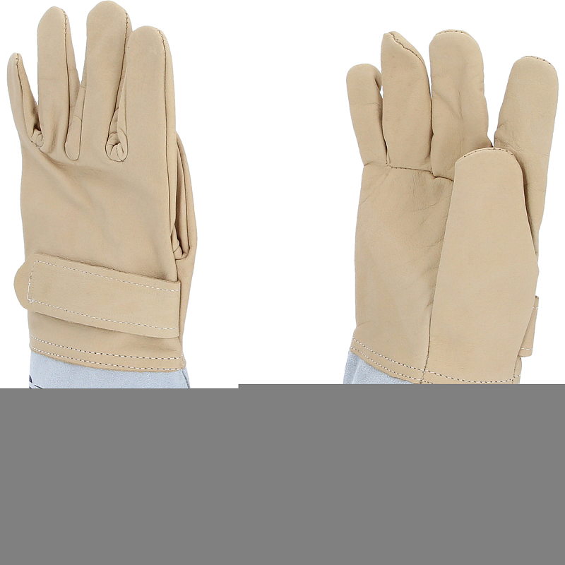 KS Tools 117.0143 Handschutz Isolierende Handschuhe Beige, Grau Leder 1 Stück(e)