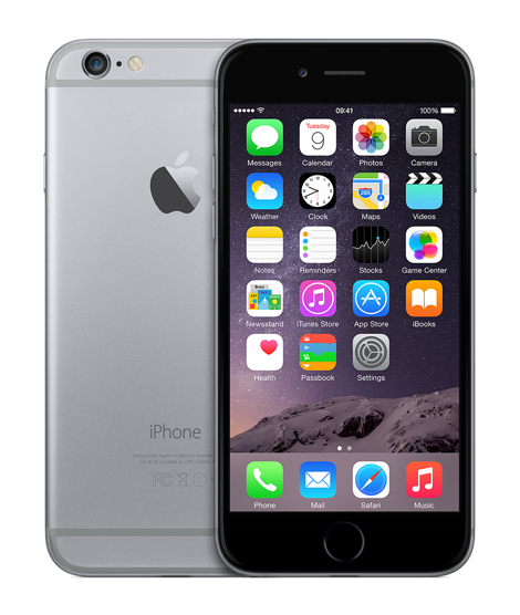 Apple iPhone 6 11,9 cm (4.7") Single SIM iOS 8 4G 1 GB 64 GB Grau