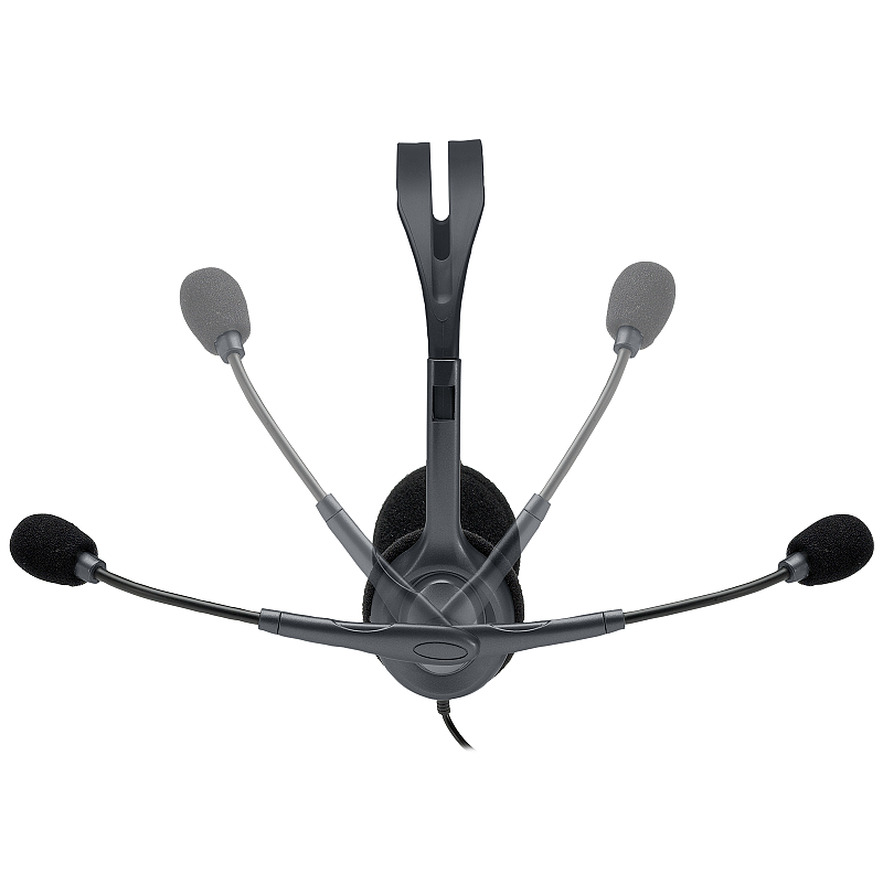 Logitech 981-000593 Kopfhörer & Headset Kabelgebunden Kopfband Büro/Callcenter Schwarz