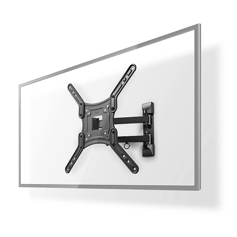 Nedis TVWM1530BK TV-Halterung 139,7 cm (55") Schwarz