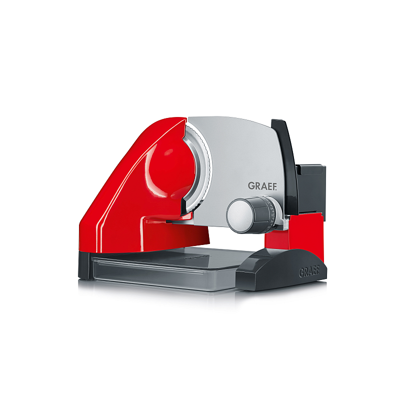 Graef SKS 500 Schneidemaschine Elektro 170 W Schwarz, Rot, Edelstahl Metall
