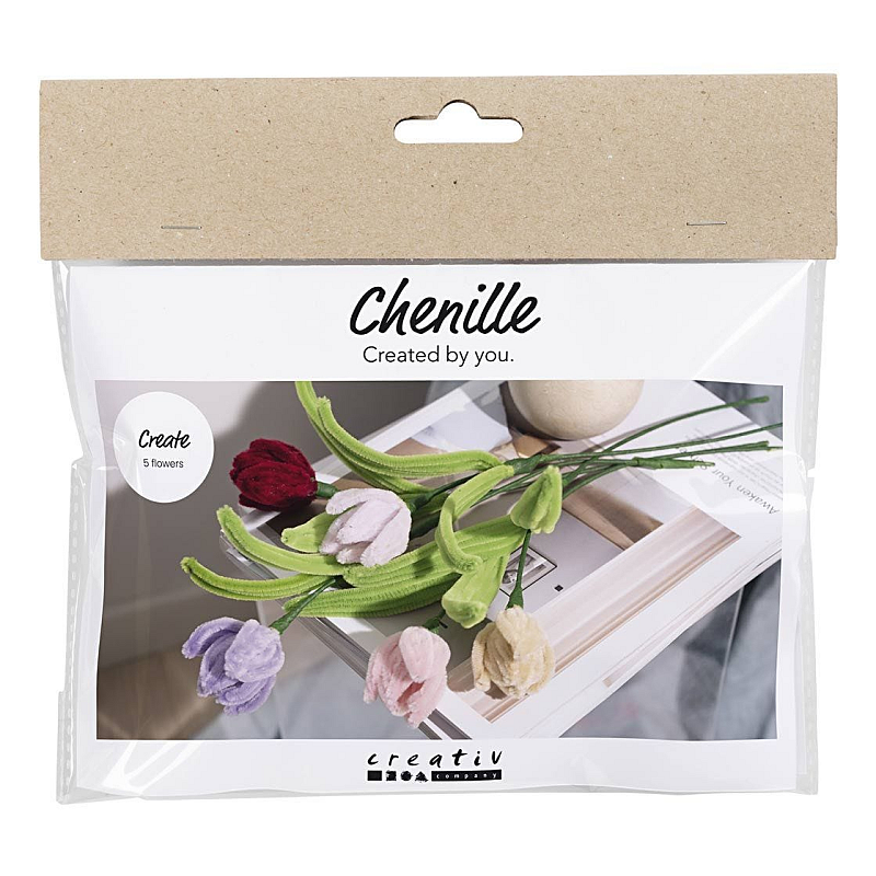 Creativ Company Mini Kreativ Set Blumen aus Pfeifenreiniger