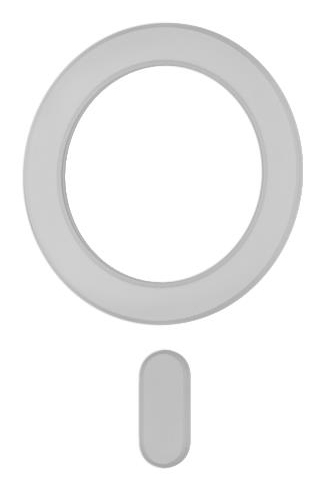 Celly MAGCADAPTERWH Zubehör für Smartphones & Mobiltelefone Magnetischer Ring