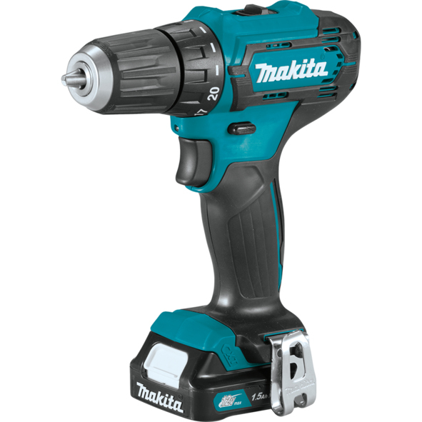 Makita DF333DZJ Bohrmaschine 1700 RPM 1,2 kg Schwarz, Blau