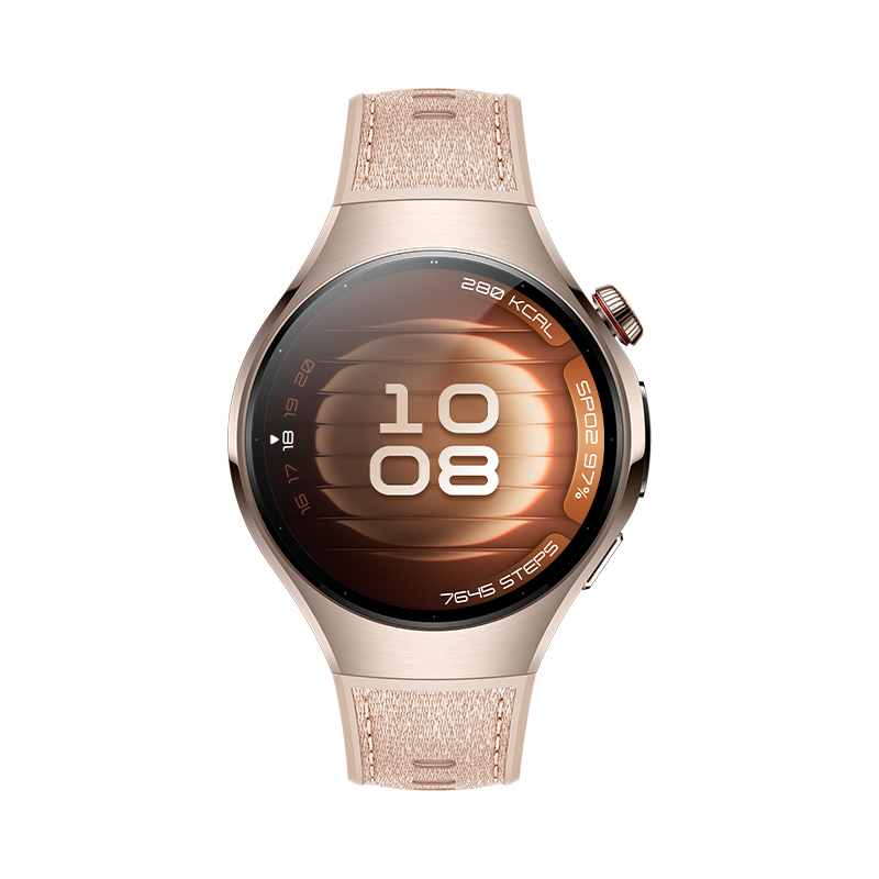 Huawei WATCH 5 3,51 cm (1.38") AMOLED 42 mm Digital 466 x 466 Pixel Touchscreen Beige GPS