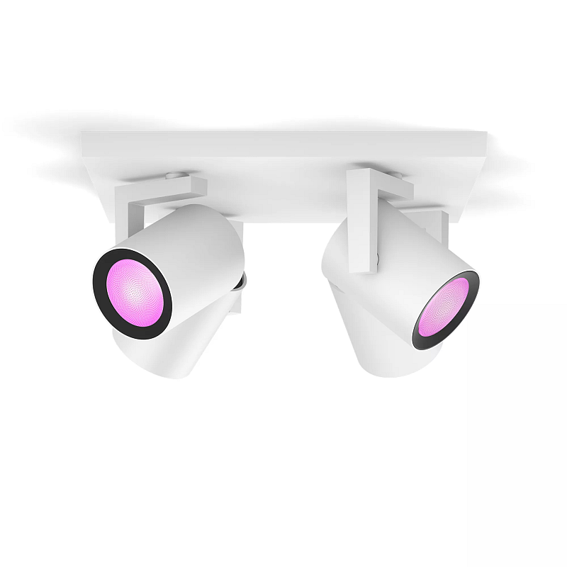 Philips Hue White and Color ambiance Argenta 4er-Spot