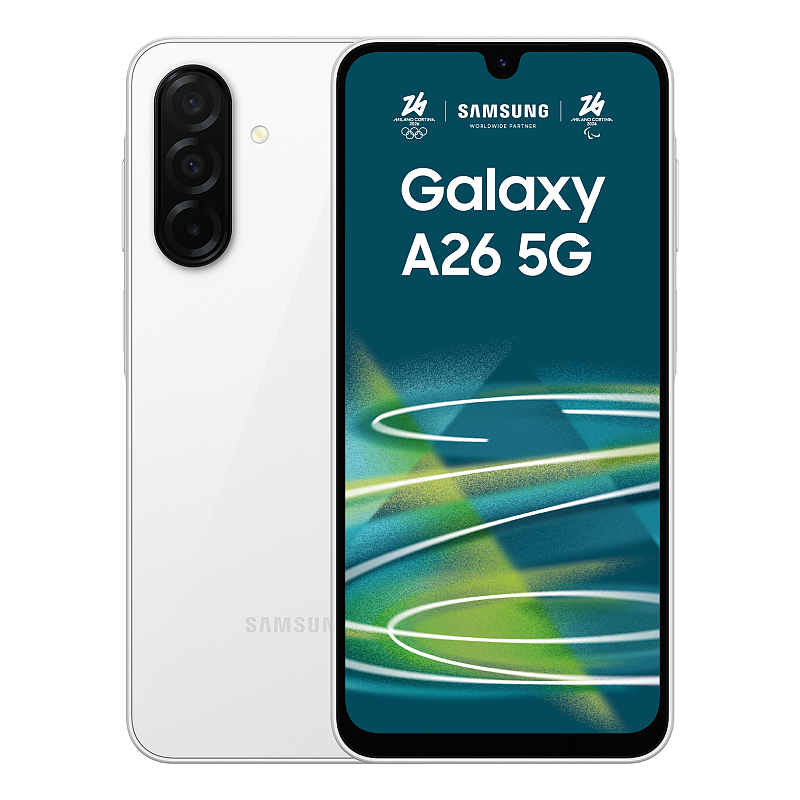 Samsung Galaxy A26 17 cm (6.7") Hybride Dual-SIM Android 15 5G USB Typ-C 6 GB 128 GB 5000 mAh Weiß