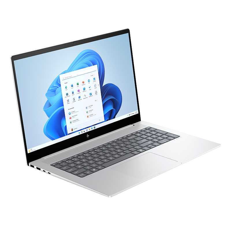HP ENVY 17-da0177ng Intel Core Ultra 7 155H Laptop 43,9 cm (17.3") Touchscreen Full HD 32 GB DDR5-SDRAM 1 TB SSD Wi-Fi 7 (802.11be) Windows 11 Pro AI PC Silber