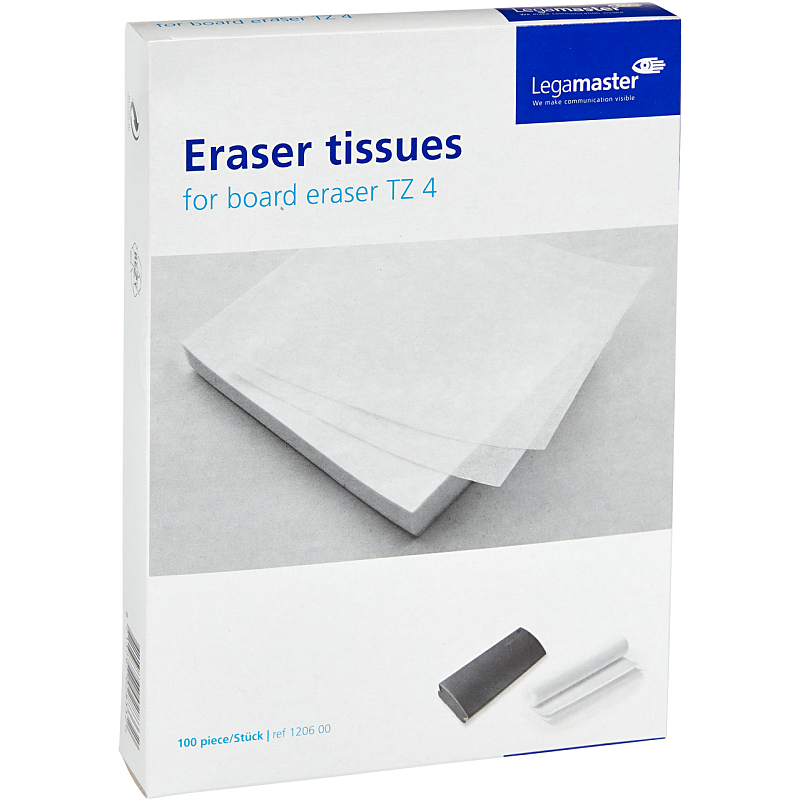Legamaster Löschpapier für TZ 4 Whiteboardlöscher 100St