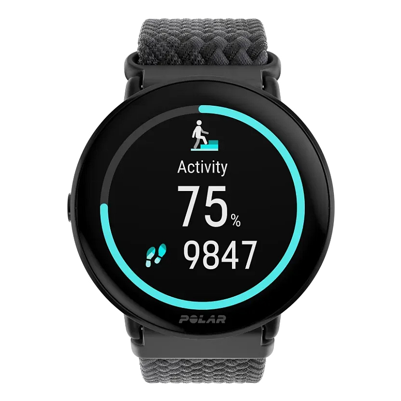 Polar 900111828 Smartwatch/ Sportuhr 3,25 cm (1.28") AMOLED 416 x 416 Pixel Touchscreen Schwarz GPS