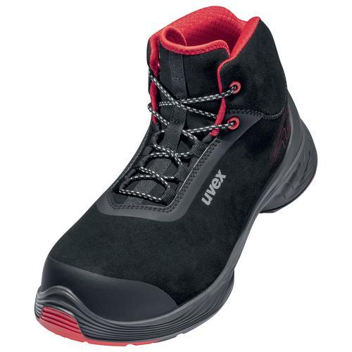 Uvex 68392 Unisex Erwachsener Schwarz, Rot