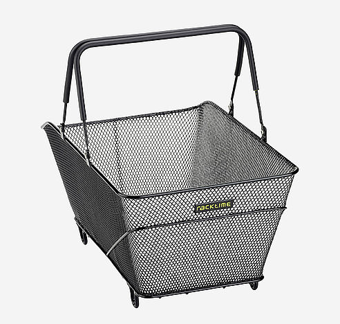 racktime 13030 Rahmen Fahrradkorb 28 l Aluminium Schwarz
