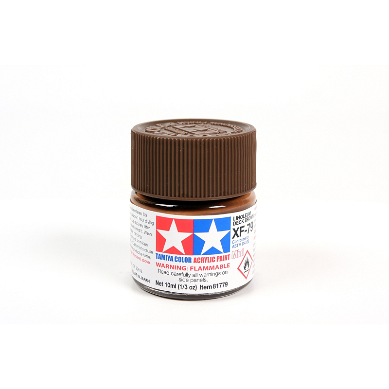 Tamiya XF-79 Acrylfarbe 10 ml Braun Flasche