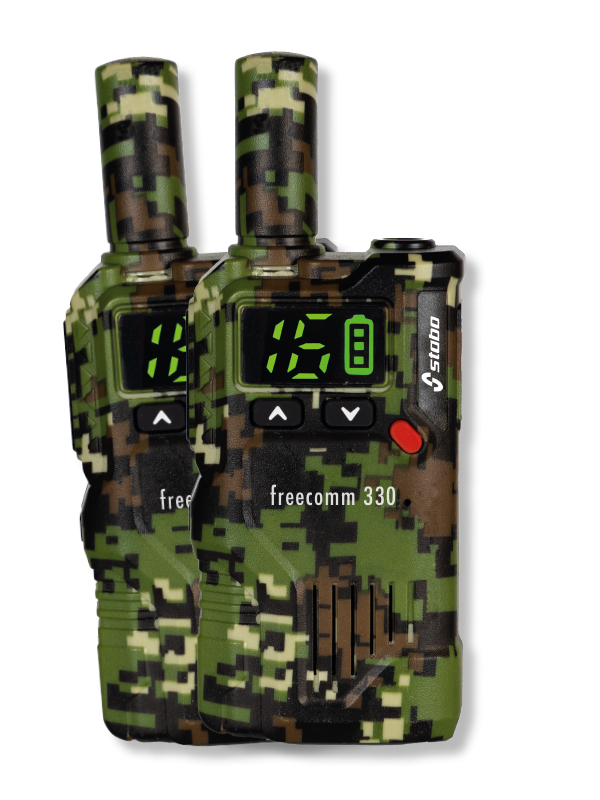 Stabo freecomm 330 Funksprechgerät 16 Kanäle Schwarz
