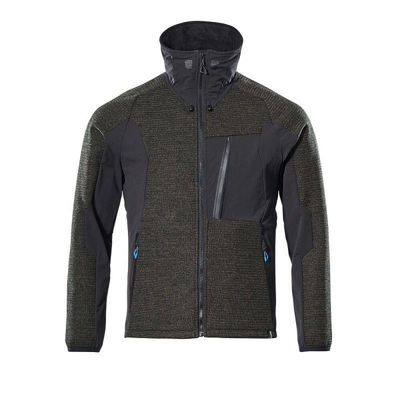 MASCOT 17105-309-3309-XL Kapuzenpullover Schwarz, Grün