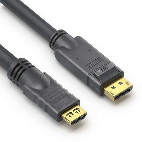 PureLink PI5110-075 Videokabel-Adapter 7,5 m DisplayPort HDMI Schwarz
