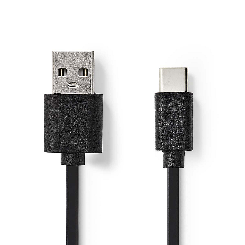 Nedis CCGB60600BK10 USB Kabel USB 2.0 1 m USB B USB A Schwarz