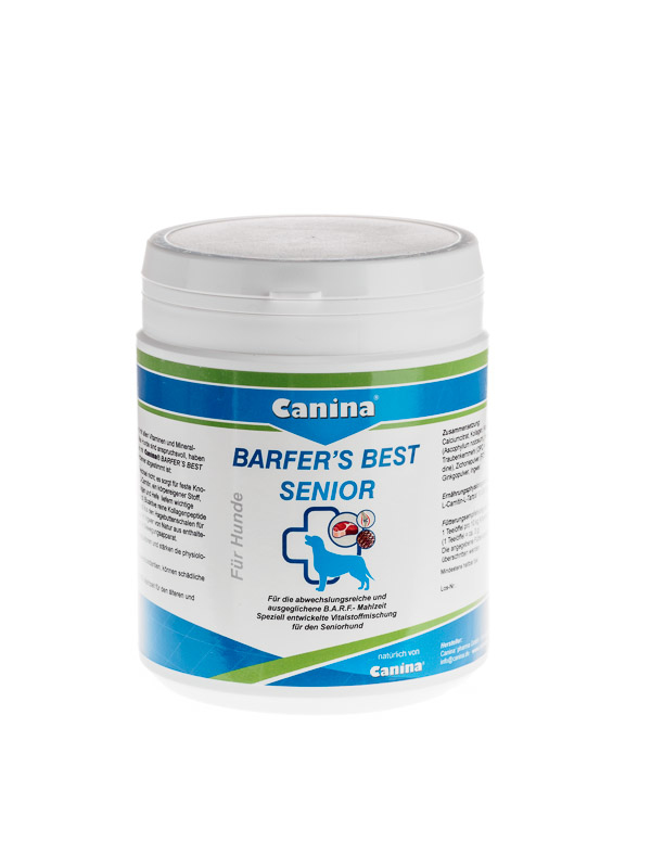 Canina Barfer's Best Senior Hund Puder