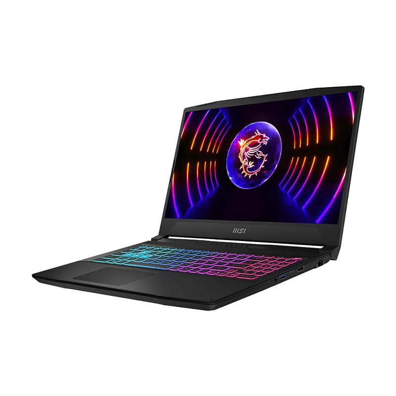 MSI Katana 15 B13VFK-081 Intel® Core™ i7 i7-13620H Laptop 39,6 cm (15.6") Full HD 16 GB DDR5-SDRAM 1 TB SSD NVIDIA GeForce RTX 4060 Wi-Fi 6 (802.11ax) Windows 11 Home Schwarz