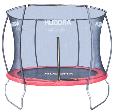 HUDORA Fantastic Trampolin 300V Draußen Rund Schraubenfeder Trampolin über der Erde
