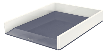 Leitz 53611001 Schreibtischablage Kunststoff Metallisch, Weiß