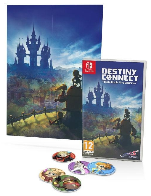 NIS America Destiny Connect: Tick-Tock Travelers - Time Capsule Edition Bonus Nintendo Switch