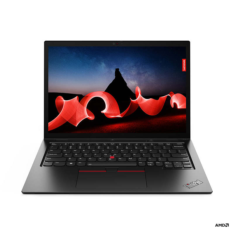 Lenovo ThinkPad L13 Yoga Gen 4 (AMD) AMD Ryzen™ 5 PRO 7530U Hybrid (2-in-1) 33,8 cm (13.3") Touchscreen WUXGA 16 GB DDR4-SDRAM 512 GB SSD Wi-Fi 6E (802.11ax) Windows 11 Pro Deutsch Schwarz