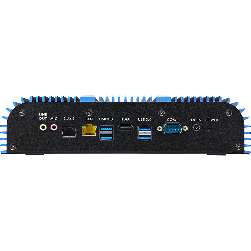 Shuttle BPCWL02-i3 industrial Box-PC, Core i3-8145UE, 2x SO-DIMM, 2x LAN, 1x COM, 1xHDMI,4x USB, lüfterlos, 24/7 Dauerbetrieb