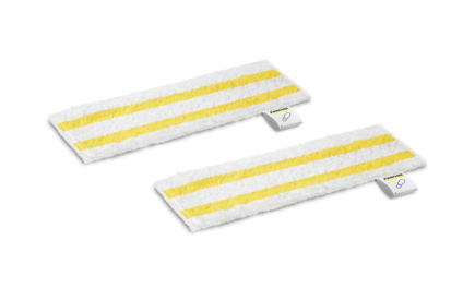 Kärcher Universal floor cloth set EasyFix Einmal-Wischtusch Weiß, Gelb