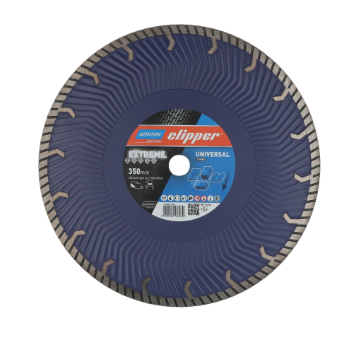 Norton Abrasives 70184611561 Diamantklinge 35 cm Segmentierte Radkranzdiamanttrennscheibe
