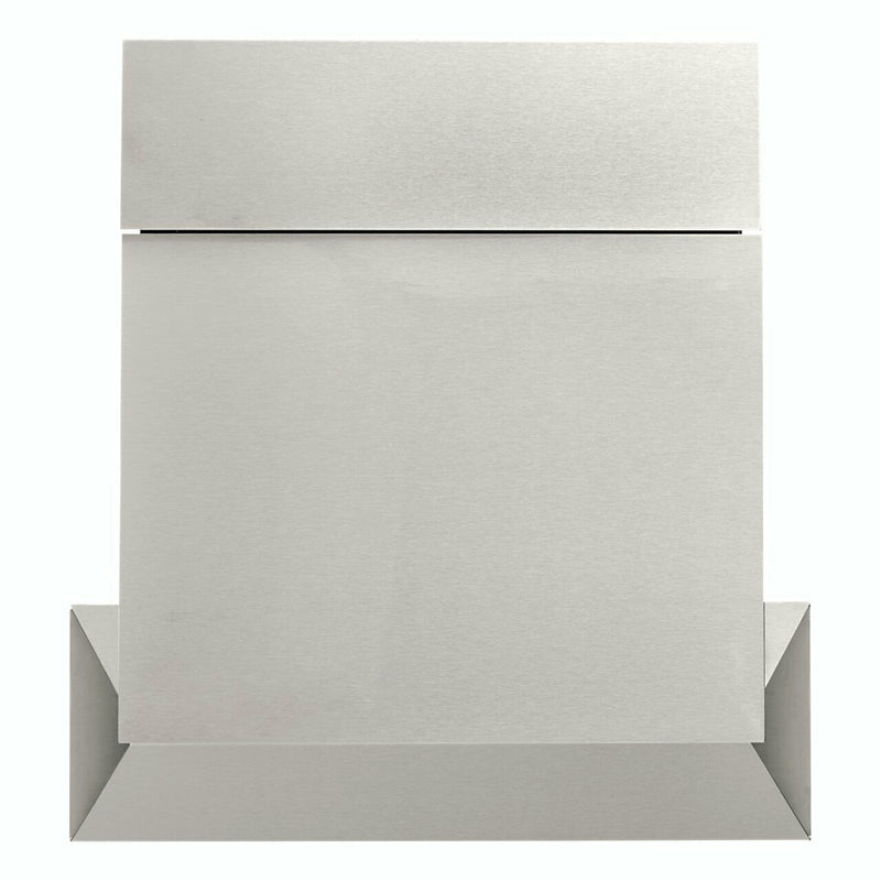 BURG-WÄCHTER QUADUS 3745 NI Briefkasten Edelstahl Wandmontierter Briefkasten